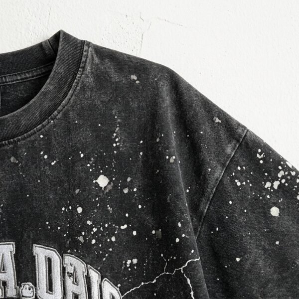 Custom Washed Splatter Graphic T-Shirt - Style 8270FC Custom Washed Splatter Graphic T-Shirt - Style 8270FC