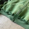 Custom Washed Tape-Trim Hooded Sweatshirt - Style E716A4 - product detail view 6 Custom Washed Tape-Trim Hooded Sweatshirt - Style E716A4 - product detail view 6
