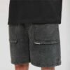 Custom Washed Utility Pocket Shorts - Style 669679 - product detail view 5