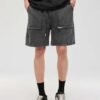 Custom Washed Utility Pocket Shorts - Style 669679 - product detail view 13