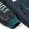 Custom Washed Octopus Applique Varsity Bomber Jacket - Style 2DF636 - product detail view 7