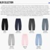 Custom Washed Wide-Leg Terry Pants - Style FFBA65 - product detail view 6 Custom Washed Wide-Leg Terry Pants - Style FFBA65 - product detail view 6