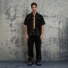 Custom Washed Workwear Cargo Shorts - Style 841538 - product detail view 2