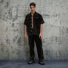 Custom Washed Workwear Cargo Shorts - Style 841538 - product detail view 3