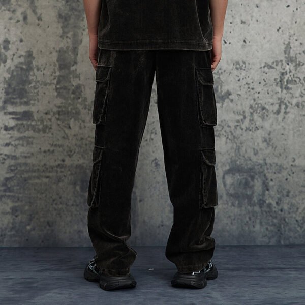 Custom Washed Workwear Cargo Shorts - Style 841538 - product detail view 9