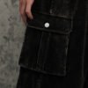 Custom Washed Workwear Cargo Shorts - Style 841538 - product detail view 14