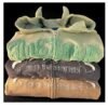 Custom Washed Zip Hoodie with Raised Chest Graphic - Style 655B8F - product detail view 3