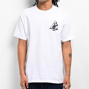 Custom White Chest Graphic Crewneck Sweatshirt Top - Style 47733C