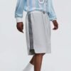 Custom Contrast Waistband Woven Boxer Shorts - Style C994B5 - product detail view 4 Custom Contrast Waistband Woven Boxer Shorts - Style C994B5 - product detail view 4