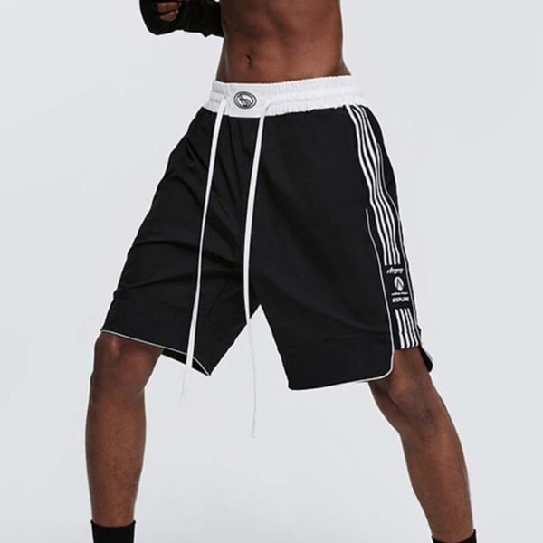 Custom Contrast Waistband Woven Boxer Shorts - Style C994B5 - product detail view 7 Custom Contrast Waistband Woven Boxer Shorts - Style C994B5 - product detail view 7