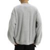 Custom Zip-Detail Relaxed Crewneck Sweatshirt - Style 7203D1 - product detail view 3