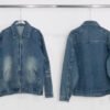 Custom Zip-Front Lapel Denim Jacket 2583 - Style B6BAFF - product detail view 18 Custom Zip-Front Lapel Denim Jacket 2583 - Style B6BAFF - product detail view 18