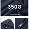 Custom 350GSM Oversized Zip Hoodie DW9902 - Style D99AB5 - product detail view 9
