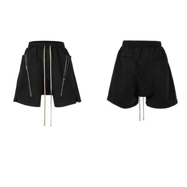 Custom Zip-Pocket Relaxed Streetwear Shorts - Style 517089 - product detail view 6 Custom Zip-Pocket Relaxed Streetwear Shorts - Style 517089 - product detail view 6