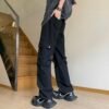 Custom Drawstring Hardware Cargo Pants - Style 541492 Custom Drawstring Hardware Cargo Pants - Style 541492