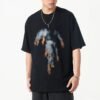 Custom Oversized Graphic T-Shirt 250gsm - Style 73D92D Custom Oversized Graphic T-Shirt 250gsm - Style 73D92D