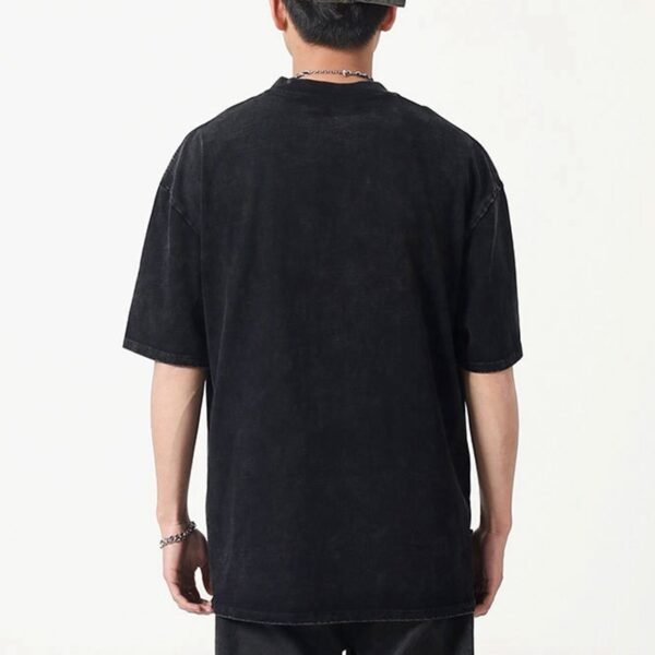 Custom Oversized Graphic T-Shirt 250gsm - Style 73D92D - product detail view 4 Custom Oversized Graphic T-Shirt 250gsm - Style 73D92D - product detail view 4