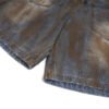 Custom Contained Raw-Edge Denim Shorts - Style D32EC5 - product detail view 4