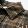 Custom Vintage Plaid Spray-Dyed Embroidered Shirt - Style 56FC14 - product detail view 2 Custom Vintage Plaid Spray-Dyed Embroidered Shirt - Style 56FC14 - product detail view 2